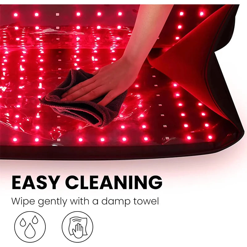 Custom LED 660Nm 850Nm Red Light Sleeping Bag Home Use Full Body Red Light Therapy Sleeping Bag